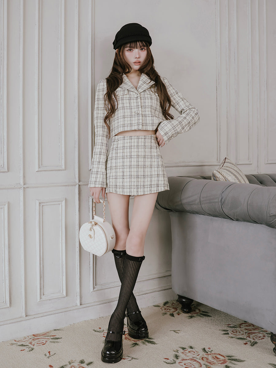 モデル：160cm（着用サイズ：S　着用カラー：MIX）