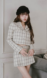 モデル：160cm（着用サイズ：S　着用カラー：MIX）