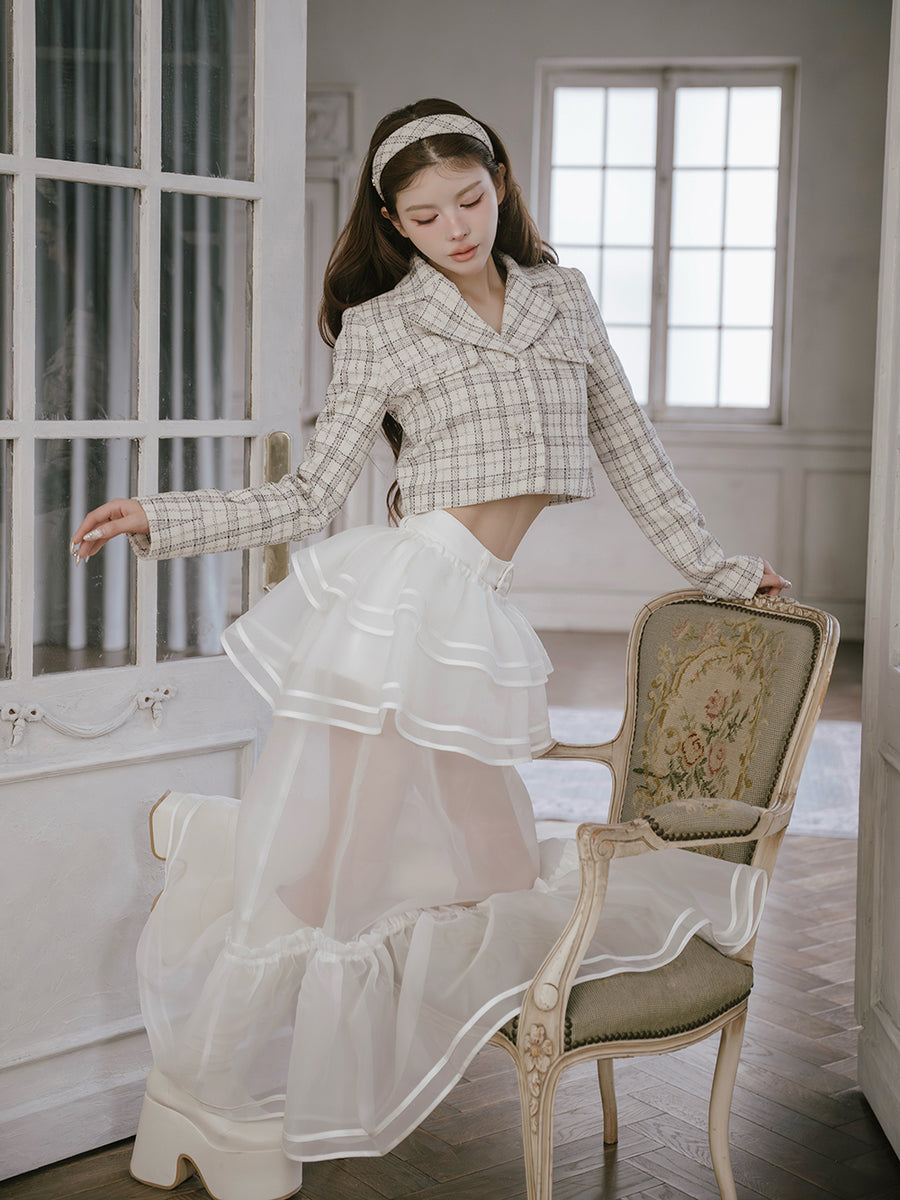 モデル：160cm（着用サイズ：S　着用カラー：MIX）