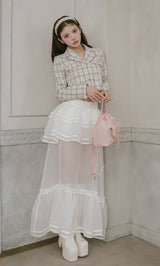 モデル：160cm（着用サイズ：S　着用カラー：MIX）