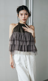 モデル：160cm（着用サイズ：FREE　着用カラー：GRY）