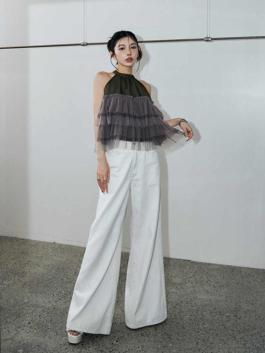 モデル：160cm（着用サイズ：FREE　着用カラー：GRY）