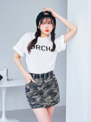 モデル：160cm（着用サイズ：FREE　着用カラー：WHT）