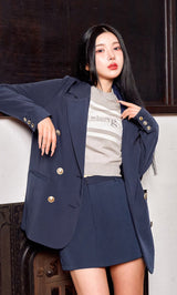 モデル：160cm（着用サイズ：FREE　着用カラー：NVY）