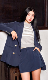 モデル：160cm（着用サイズ：FREE　着用カラー：GRY）