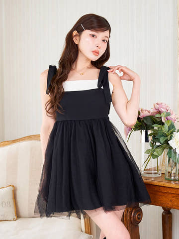 モデル：160cm（着用サイズ：　着用カラー：BLK）