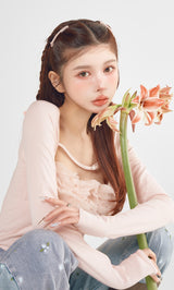 モデル：160cm（着用サイズ：FREE　着用カラー：PNK）