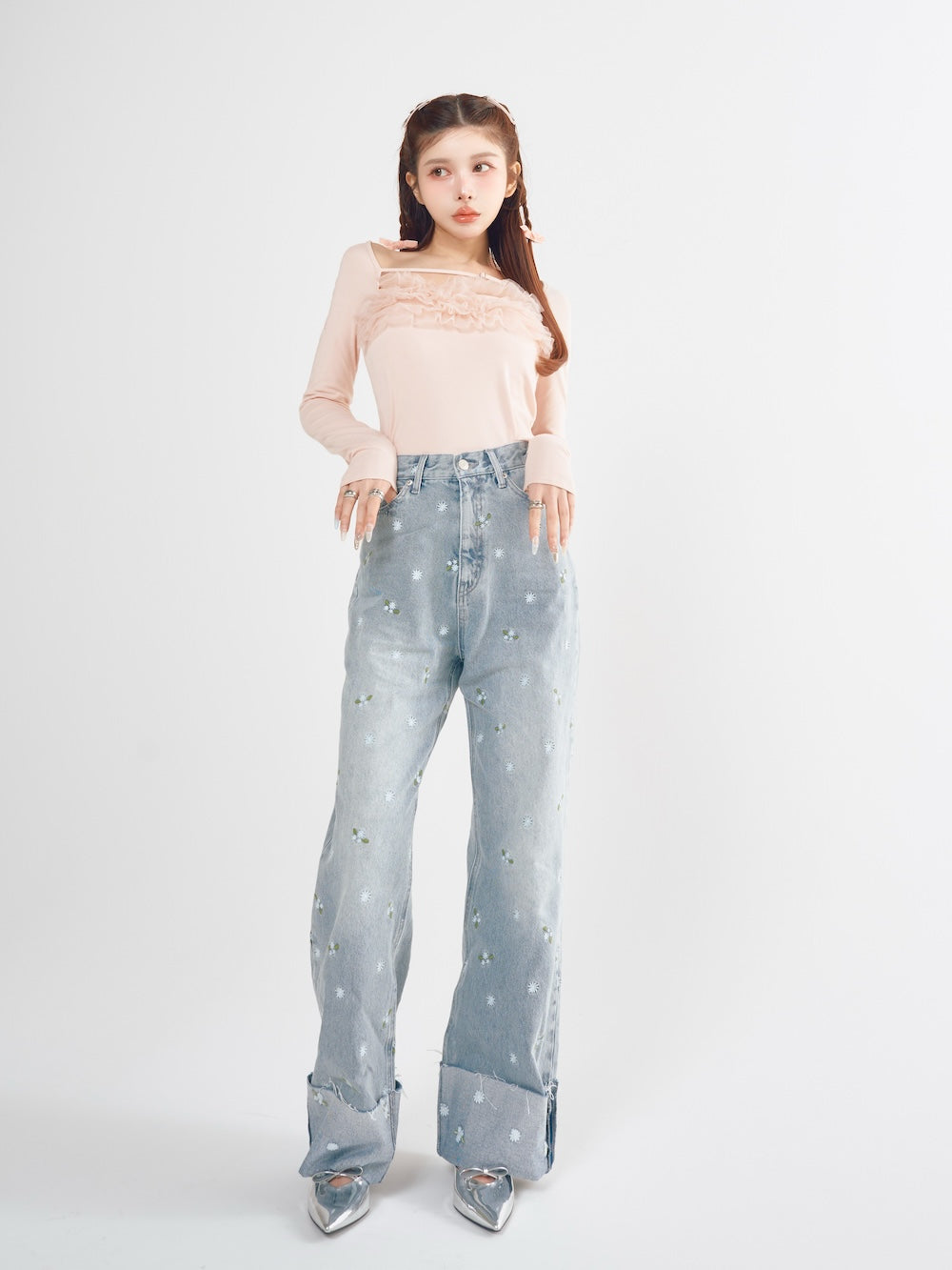 スプリングフラワーデニムパンツ – Darich (ダーリッチ)