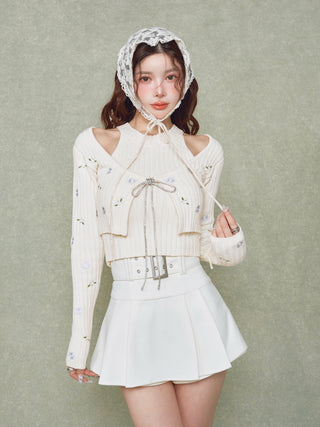 モデル：160cm（着用サイズ：FREE　着用カラー：WHT）