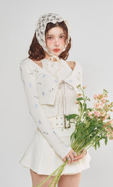 モデル：160cm（着用サイズ：FREE　着用カラー：WHT）