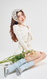 モデル：160cm（着用サイズ：FREE　着用カラー：WHT）