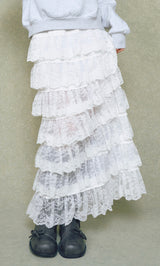 モデル：160cm（着用サイズ：FREE　着用カラー：WHT）