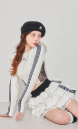 モデル：160cm（着用サイズ：FREE　着用カラー：WHT）