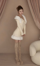 モデル：160cm（着用サイズ：FREE　着用カラー：WHT）