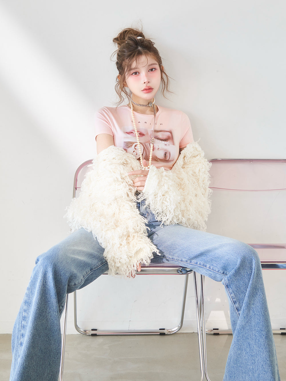レディフォトコンパクトTシャツ