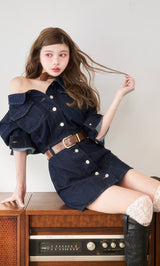 モデル：160cm（着用サイズ：FREE　着用カラー：IND）