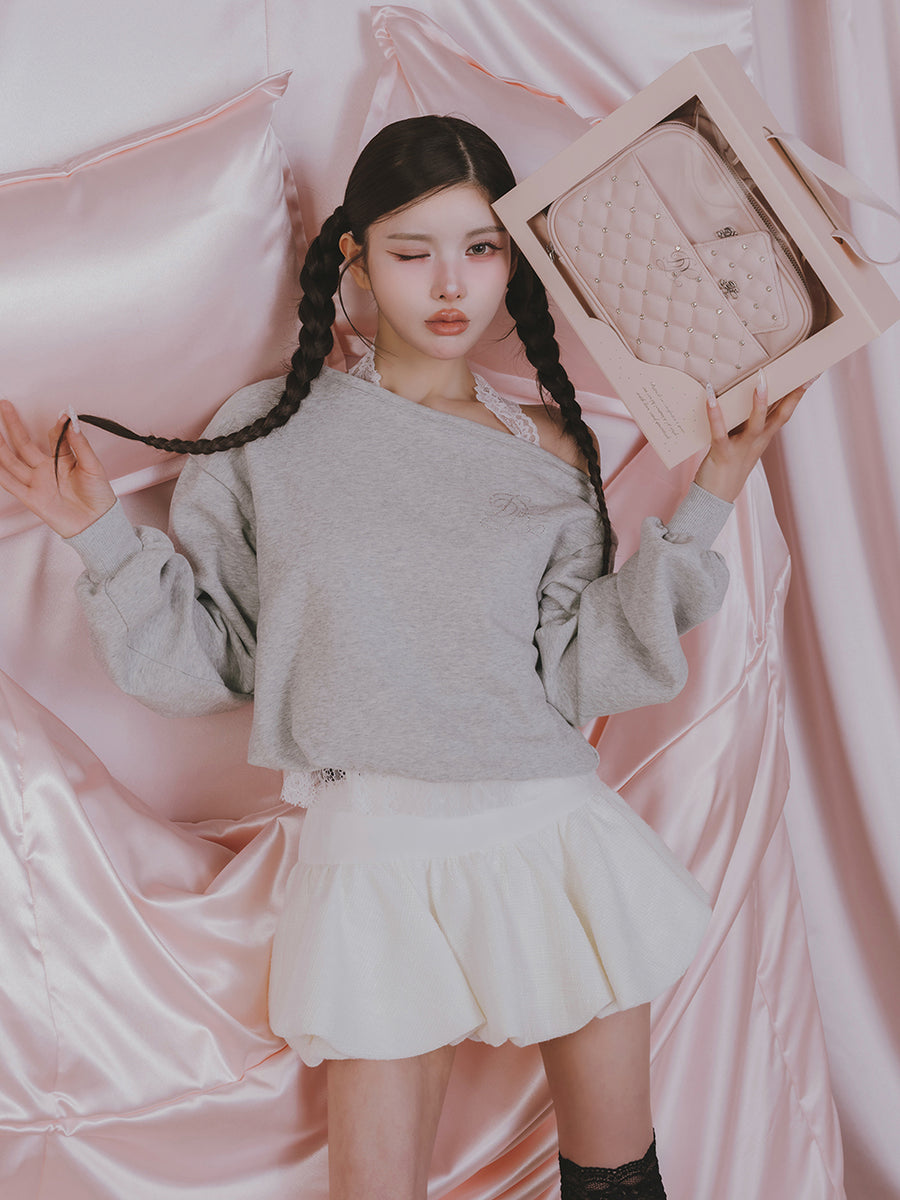 【Novelty】Signature DR Quilted Vanity & Hand Mirror