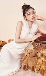 モデル：160cm（着用サイズ：FREE　着用カラー：IVO）