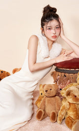 モデル：160cm（着用サイズ：FREE　着用カラー：IVO）