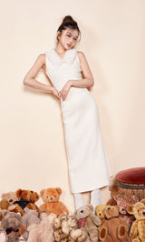 モデル：160cm（着用サイズ：FREE　着用カラー：IVO）