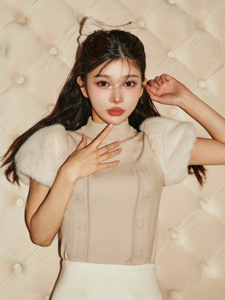 ファースリーブDDニットトップス – Darich (ダーリッチ)