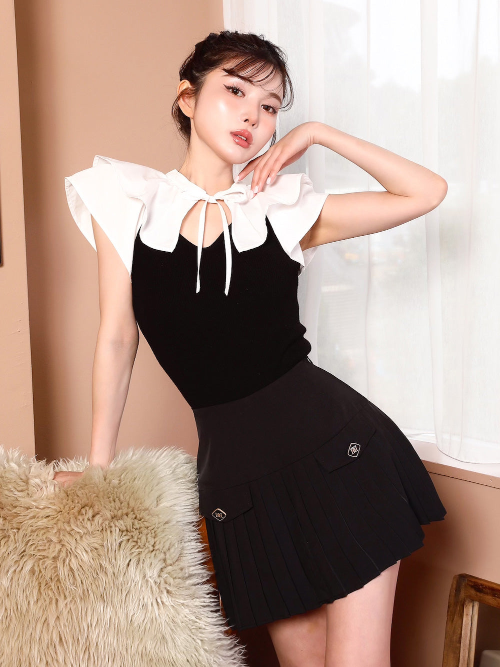 Darich ミニスカート ナロープリーツミニスカート – Darich (ダーリッチ)