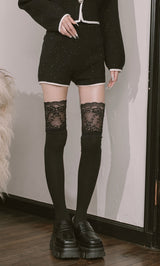 モデル：160cm（着用サイズ：FREE　着用カラー：BLK）