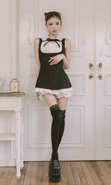 モデル：160cm（着用サイズ：FREE　着用カラー：BLK）