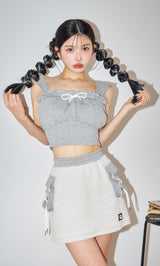 モデル：160cm（着用サイズ：FREE　着用カラー：GRY）