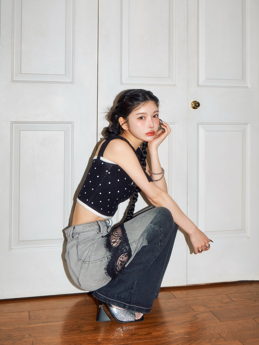 ドットリボンキャミソール – Darich (ダーリッチ)