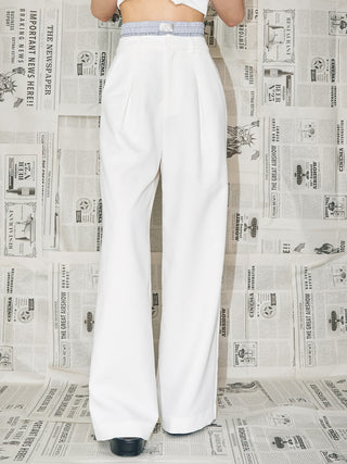 モデル：160cm（着用サイズ：FREE　着用カラー：WHT）