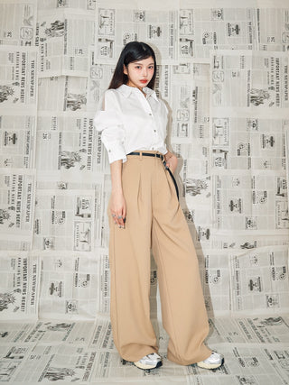 モデル：160cm（着用サイズ：FREE　着用カラー：WHT）