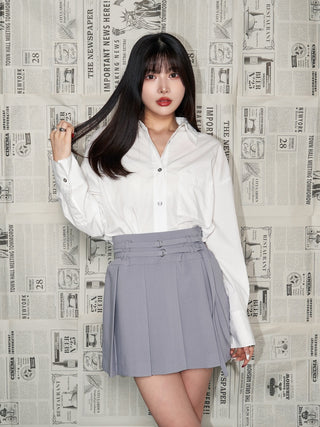 モデル：160cm（着用サイズ：FREE　着用カラー：WHT）