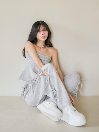 モデル：160cm（着用サイズ：FREE　着用カラー：GRY）