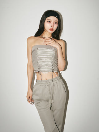 モデル：160cm（着用サイズ：FREE　着用カラー：GRY）