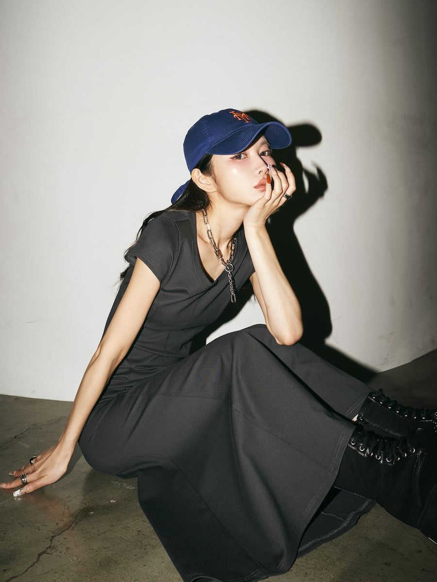 モデル：160cm（着用サイズ：FREE　着用カラー：C-GRY）