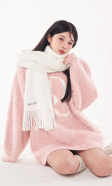 モデル：160cm（着用サイズ：FREE　福袋カラー：WHT）