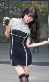 モデル：160cm（着用サイズ：FREE　着用カラー：BLK）