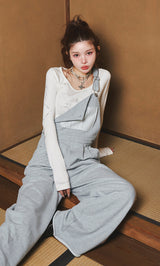 モデル：160cm（着用サイズ：FREE　着用カラー：WHT）
