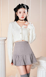 モデル：160cm（着用サイズ：FREE　着用カラー：WHT）