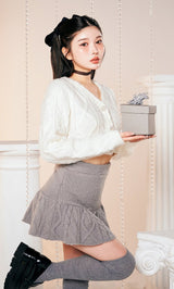 モデル：160cm（着用サイズ：FREE　着用カラー：GRY）