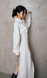 モデル：160cm（着用サイズ：FREE　着用カラー：WHT）