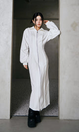 モデル：160cm（着用サイズ：FREE　着用カラー：WHT）