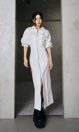 モデル：160cm（着用サイズ：FREE　着用カラー：WHT）