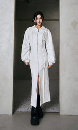 モデル：160cm（着用サイズ：FREE　着用カラー：WHT）