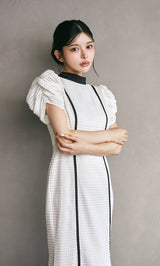 モデル：160cm（着用サイズ：FREE　着用カラー：WHT）