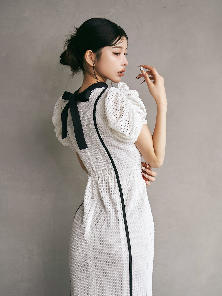 モデル：160cm（着用サイズ：FREE　着用カラー：WHT）