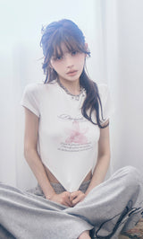 モデル：160cm（着用サイズ：FREE　着用カラー：WHT）