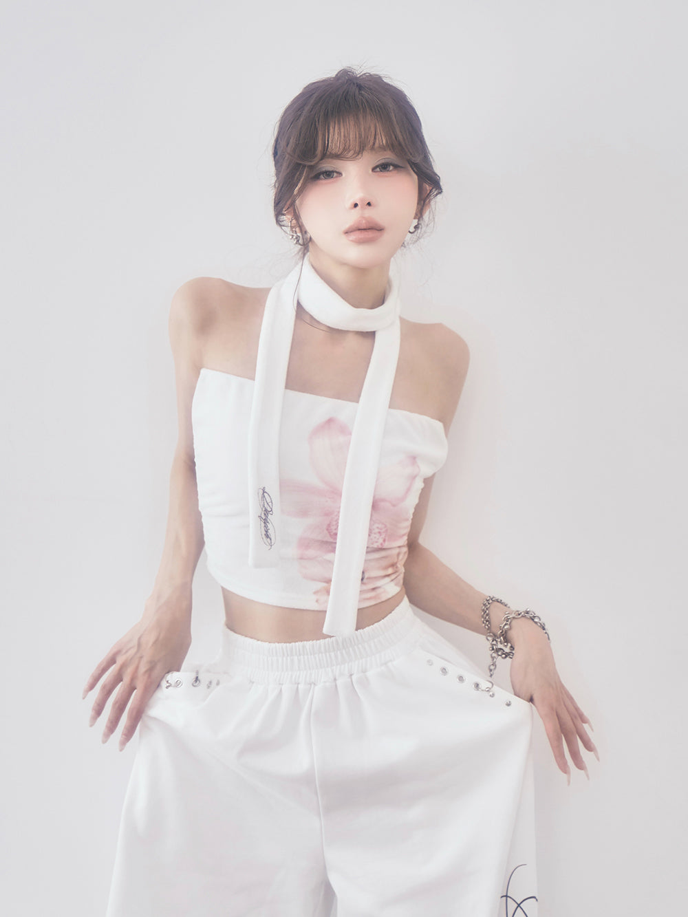 Orchidflowerパイルベアトップ – Darich