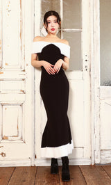 モデル：160cm（着用サイズ：FREE　着用カラー：BLK）